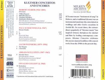 CD Osvaldo Golijov: Klezmer Concertos and Encores