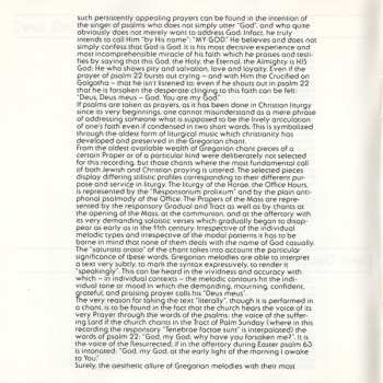 CD Godehard Joppich: Deus, Deus Meus (Gregorianischer Choral = Gregorian Chant = Chant Grégorien)