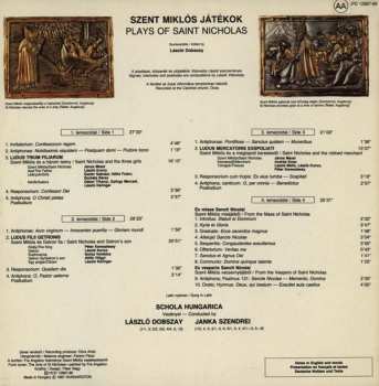 2LP Schola Hungarica: Plays Of Saint Nicholas / Szent Miklós Játékok