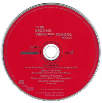 4CD/Dobozkészlet Arnold Schoenberg: The RIAS Second Viennese School Project