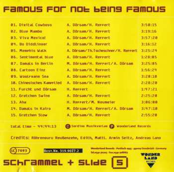 CD Schrammel & Slide: Famous For Not Being Famous