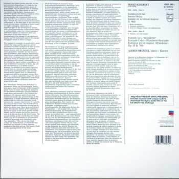 LP Franz Schubert: Sonata In B Flat, D. 960 / "Wanderer" Fantasia