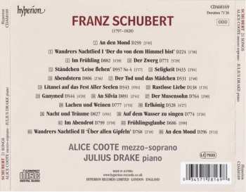 CD Franz Schubert: 21 Songs