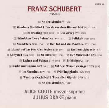 CD Franz Schubert: 21 Songs