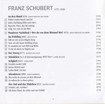 CD Franz Schubert: 21 Songs