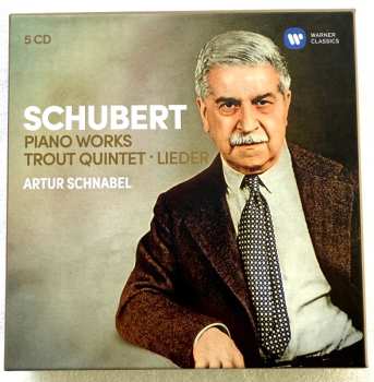 5CD/Dobozkészlet Franz Schubert: Piano Works • Trout Quintet • Lieder