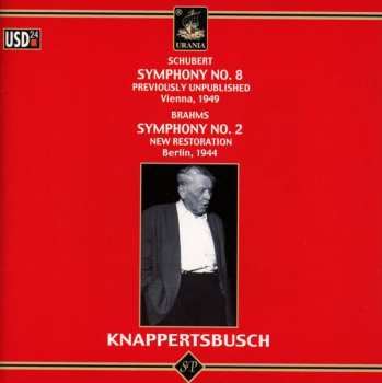 Album Johannes Brahms: Symphony No. 8 / Symphony No. 2