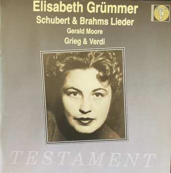 Album Edvard Grieg: Elisabeth Grümmer Singt Lieder & Arien