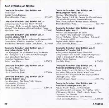 CD Franz Schubert: Mayrhofer-Lieder, Vol. 2