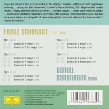 5CD/Dobozkészlet Franz Schubert: Piano Sonatas
