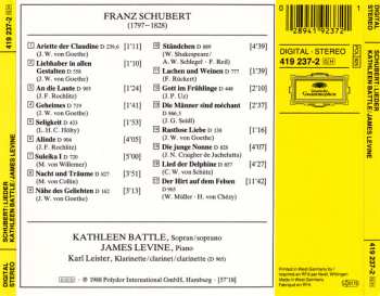 CD Franz Schubert: Schubert · Lieder