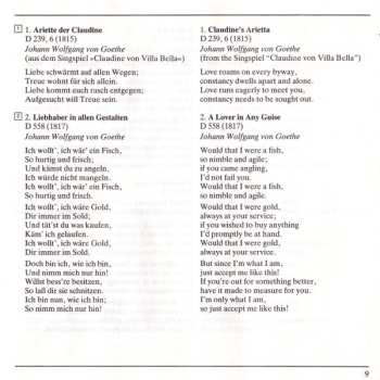 CD Franz Schubert: Schubert · Lieder