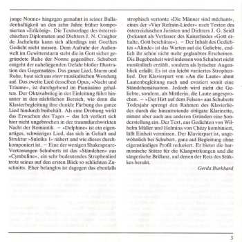 CD Franz Schubert: Schubert · Lieder