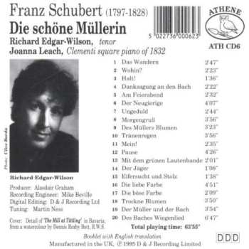 CD Franz Schubert: Die Schöne Müllerin