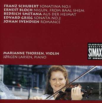 Album Schubert / Smetana / Grieg / Larsen / Thorsen: Violin Sonatina