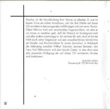 CD Leonard Bernstein: Symphonies No. 3 & No. 8 / Symphony For Strings