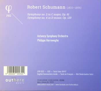 CD Robert Schumann: Symphonies Nos. 2 & 4
