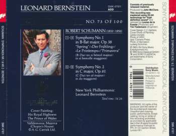 CD Robert Schumann: Symphony No. 1 "Spring" / Symphony No. 2