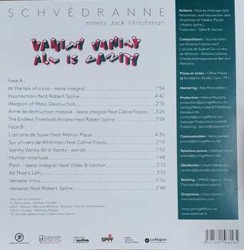 LP Schvedranne: Vanity Vanity All Is Vanity