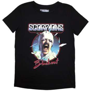 Merch Scorpions: Női Póló Blackout Tour '82