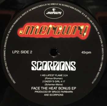 2LP Scorpions: Face The Heat