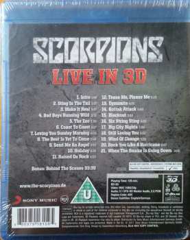 Blu-ray Scorpions: Live In 3D (Get Your Sting & Blackout)