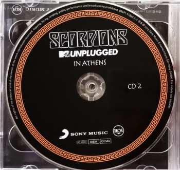 2CD Scorpions: MTV Unplugged In Athens