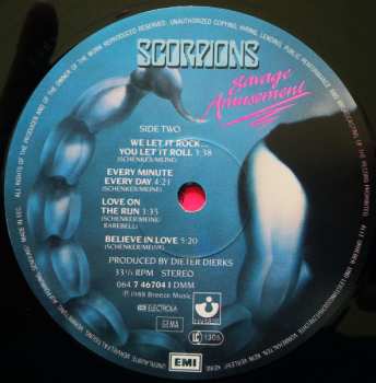 LP Scorpions: Savage Amusement