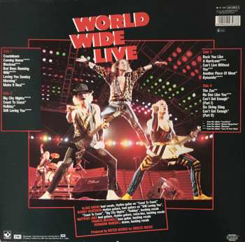 2LP Scorpions: World Wide Live