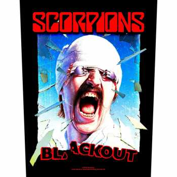 Merch Scorpions: Hátfelvarró Blackout