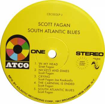 LP Scott Fagan: South Atlantic Blues NUM | LTD