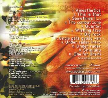 CD Scott Kinsey: Kinesthetics DIGI