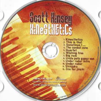 CD Scott Kinsey: Kinesthetics DIGI