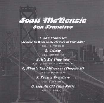 CD Scott McKenzie: San Francisco