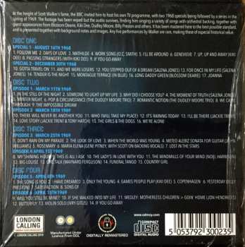 4CD/Dobozkészlet Scott Walker: Live On Air 1968-1969