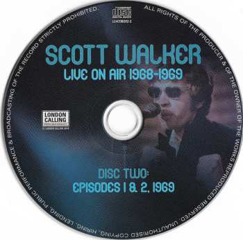 4CD/Dobozkészlet Scott Walker: Live On Air 1968-1969