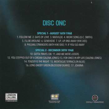 4CD/Dobozkészlet Scott Walker: Live On Air 1968-1969