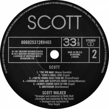 LP Scott Walker: Scott LTD