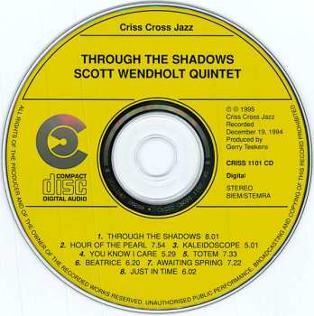 CD Scott Wendholt Quintet: Through The Shadows