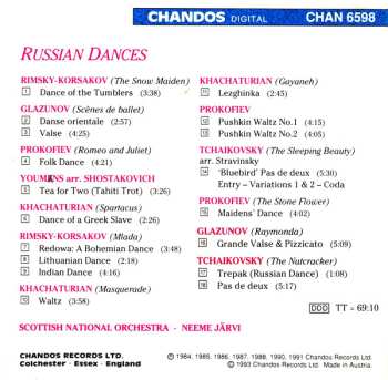 CD Neeme Järvi: Russian Dances