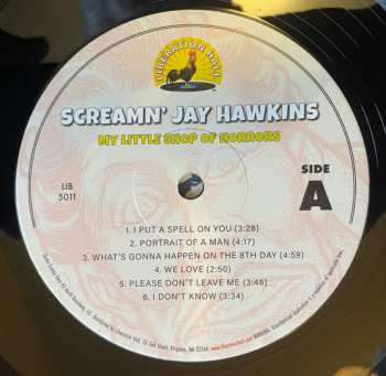 LP Screamin' Jay Hawkins: My Little Shop of Horrors