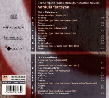 2CD Alexander Scriabine: Piano Sonatas