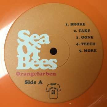 LP Sea Of Bees: Orangefarben CLR