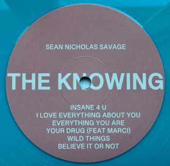 LP Sean Nicholas Savage: The Knowing CLR