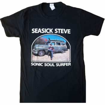 Merch Seasick Steve: Póló Full Colour Sonic Soul Surfer 