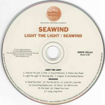CD Seawind: Light The Light / Seawind