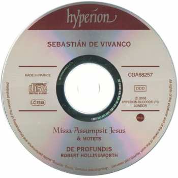 CD Robert Hollingworth: Missa Assumpsit Jesus