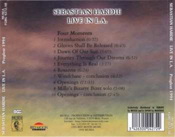 CD Sebastian Hardie: Live In L.A.