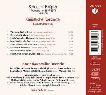 CD Sebastian Knüpfer: Geistliche Konzerte