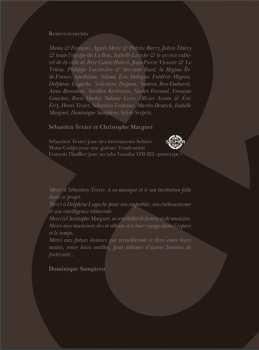 CD Sébastien Texier & Christophe Marguet 4tet: Je Suis Sur Des Braises En Attendant Ton Retour